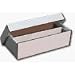 BCW Shoe 2 Row Storage Box (1600 Ct.) - Corrugated Cardboard Storage Box - Baseball, Football, Basketball, Hockey, Nascar, Sportscards, Gaming & Trading Cards Collecting Supplies
