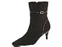 Annie Mitzi | Women's Dress Zip Boots Brown Stretch