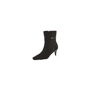 Buy Annie Mitzi | Ladies Dress Zip Boots Brown Stretch by Annie