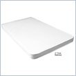 L.A. Baby Baby Nature Compact Size Crib Mattress with Organic Cotton Layer in 2 or 3 Inches Thick