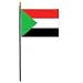 Republic of Sudan Miniature Flag