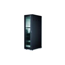 DIGITUS Serverschrank 48,3cm 19Zoll 47HE schwarz RAL9005 2273x800x1000mm Plexiglas Tuer in Preisvergleich