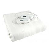 King size electric blanket with 2 controllers