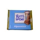 Ritter Sport Alpine Milk Chocolate, 100g
