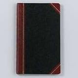 Boorum & Pease 9-500-J Record/account book, black/red cover, journal rule, 14-1/8 x 8-5/8, 500 pages
