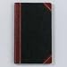 Boorum & Pease 9-500-J Record/account book, black/red cover, journal rule, 14-1/8 x 8-5/8, 500 pages