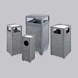 Indoor/Outdoor Sand Urn Receptacle, 24 Gallon, 18x32, Natural Stone, Gray URIR18SU2000