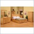 Atlantic Furniture Manhattan Wood Platform Bed with Matching Footboard 3 Piece Bedroom Set Review