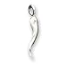 Italian Wallets | Personalized Wallets | Discount Wallets - Sterling Silver Italian Horn Charm