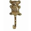 Brass Motif Hook 5-inch Bear (Pack of 1) (U-G1749)