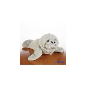 Webkinz Ganz Large Manatee August 2008 Brand New Release Hm-229