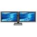 Avteq PS-100L-CTR - ViewMount Series Video Conferencing Wall Mount for Two Flat Panels up to 52