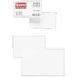 Index Card, Ruled, 8 Point, 5'x8', 100/PK, White, Sold as 1 pack