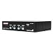 StarTech.com 4 Port Rack Mountable USB KVM Switch with Audio & USB 2.0 Hub (SV431USBAE)