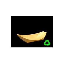 Packnwood Wooden Boat, 8.8" Length (20 Packs of 100)