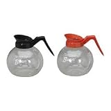 21%2B%2B93rCECL. SL160  12 Cup Standard Decanter, Clear/Brown  Category: Coffee Decanters