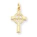 14k Celtic Cross Pendant