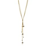 Leslie Danzis 32 Gold Snake Chain Charm Neckla