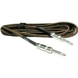 Hosa GTR-518TWD 18-Feet Tweed Cloth Woven Guitar Cable