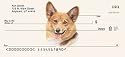 Personal Custom Bank Checks: Welsh Corgi Personal Check Designs