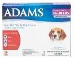 Adams Spot On Flea & Tick Control for Small Dogs 16-30 lbs