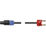Hosa SKT 225BN - Speaker cable - 12 AWG - 25 ft - black by Hosa