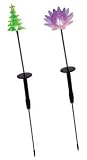 Chameleon Solar Light Stick - Water Lily & Holiday Tree