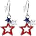 Body Candy Handcrafted Patriotic Star Dangle Earrings