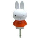 Hashy TOP-IN　イヤホンジャック用アクセサリ Plugy(プラギィ) ミッフィー RD (MF-8189)
