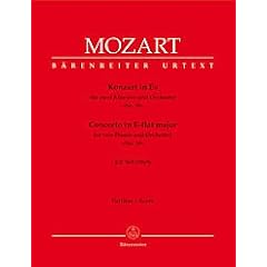Konzert 10 Es-Dur KV 365 (316a). Klavier, Orchester