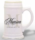 Personalized Beer Stein
