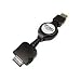 Ziplinq Retractable Treo 600 Charge and Synch Cable - 30 Inch - Black