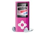 RICATECH RC1600 4GB pink MP3 MP4-Player mit eingebauter Digitalkamera Farbdisplay Radio Aluminiumgehause AVI AMV RMVB MP3 WMA WAV