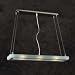 Slim Satin Nickel 3-Light Halogen Pendant Light