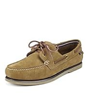 Blue Harbour Freshfeet™ Leather Lace Up Deck Shoes