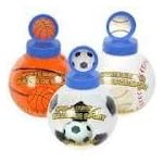 Bubbles in Sports Bottles (may vary among Basketball, Baseball or Soccer)