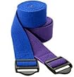 YogaAccessories (TM) 6' Cinch Buckle Cotton Yoga Strap