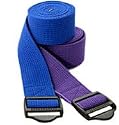 YogaAccessories (TM) 6' Cinch Buckle Cotton Yoga Strap