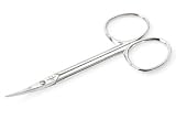 Malteser Extra Pointed Curved Cuticle Scissors. Made in Solingen, Germany