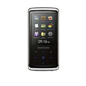 Samsung Q2 8GB Portable MP3 Digital Media Player YP-Q2JCB/XAA