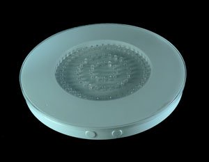 Multi Color LED Light Base for Centerpieces, Battery Operated,10 inch diameter