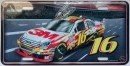 Greg Biffle #16 Nascar License Plate (2008)