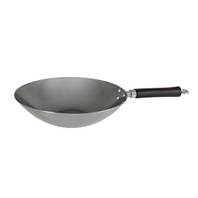 Swift 12inch Heavy Gauge Carbon Steel Wok phenolic handle (30cm