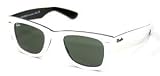 White Ray-Ban Wayfarer RB2140 Sunglasses