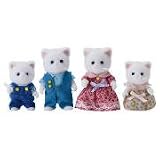 Sylvanian Persian Cat Family