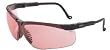 Howard Leight by Honeywell R-03575 Genesis Black Frame with Vermillion Lens Shooting Glasses
