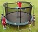 15ft (frame size) Replacement Trampoline Netting/straps only for 3 Arch System with sleeves - Fits Bounce Pro and other Brands