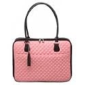 Mango Tango Pink Quilted Luggage Laptop Bag