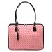 Pink Quilt Mango Tango Quilt Suede Luggage Laptop Bag - Pink
