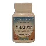 Melatonin Lozenges 5 Mg Sublingual Tablets, Orange - 50 Ea